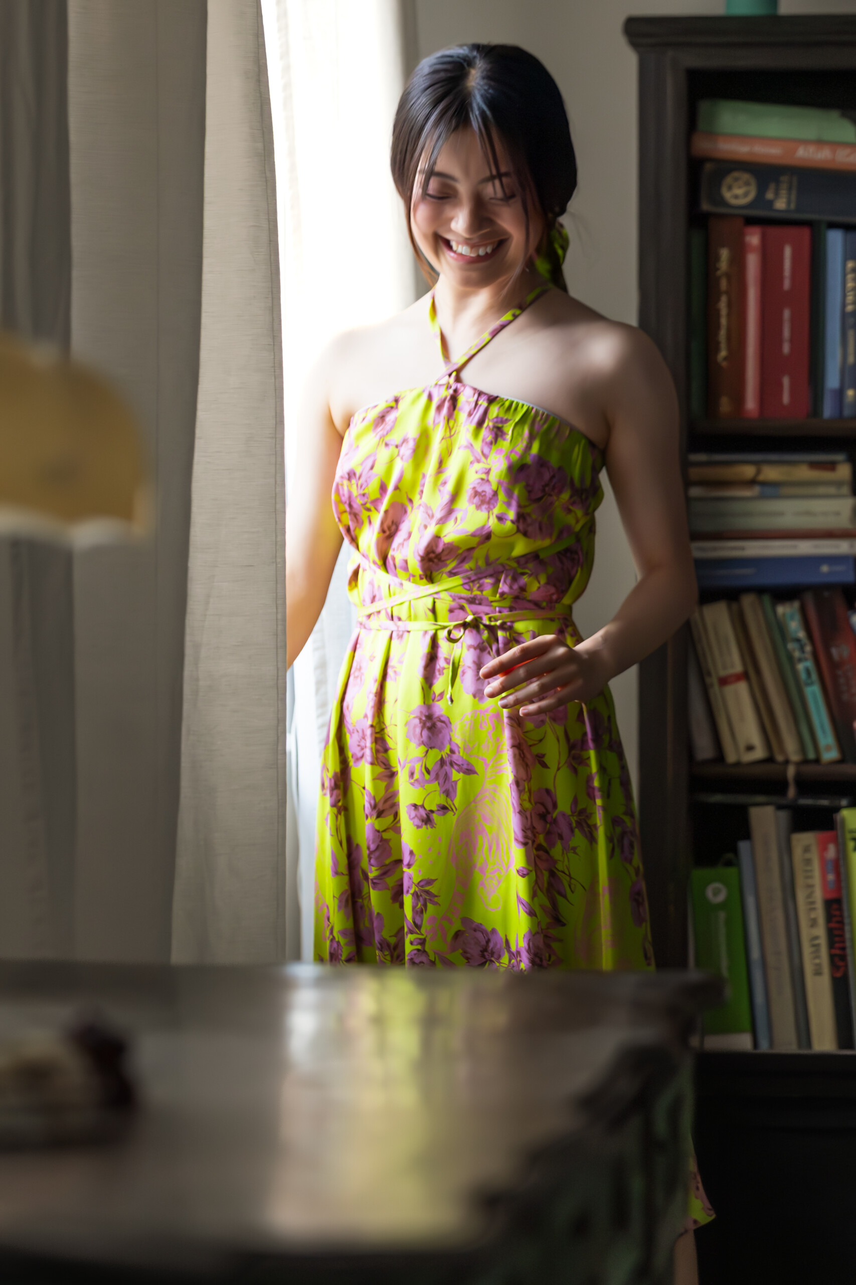 Mimori Hosokawa in Sara Linke dress, 2026